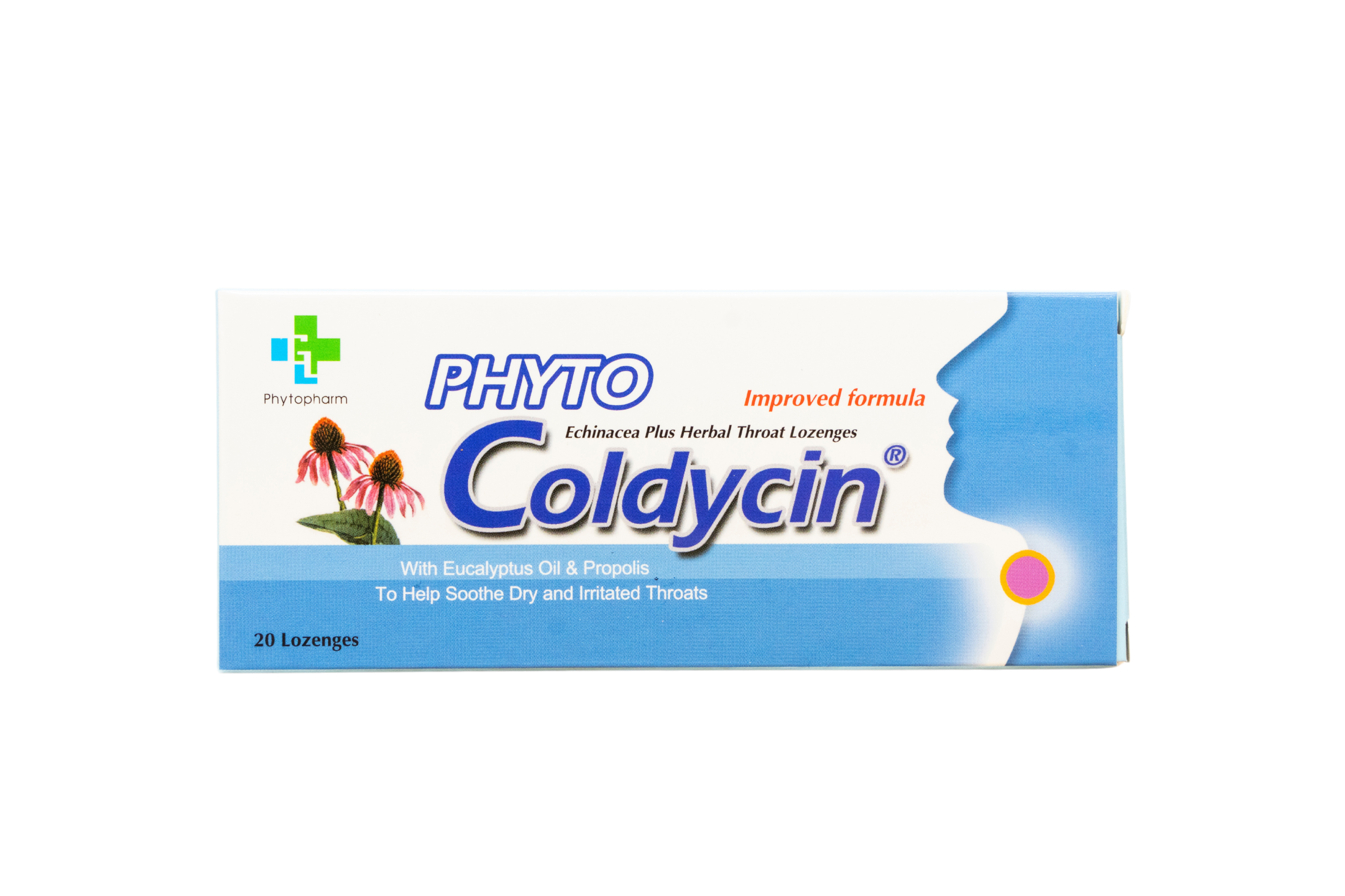 高得思紫錐花香草喉糖 Phyto Coldycin Echinacea Plus Herbal Throat Lozenges